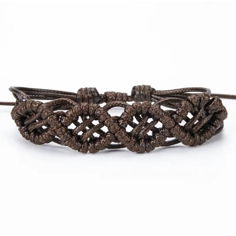 Simple Handmade Style Rope Braided Bracelet, Gift For Men Women For Daily Wear